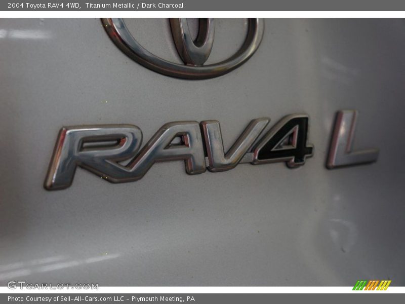 Titanium Metallic / Dark Charcoal 2004 Toyota RAV4 4WD