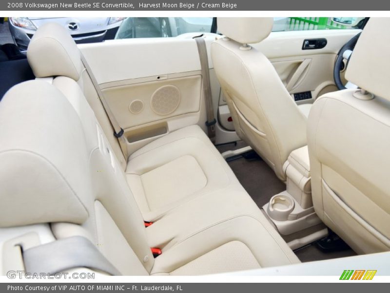Harvest Moon Beige / Cream Beige 2008 Volkswagen New Beetle SE Convertible