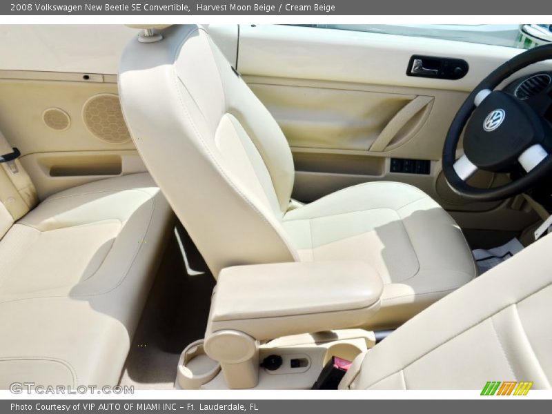 Harvest Moon Beige / Cream Beige 2008 Volkswagen New Beetle SE Convertible