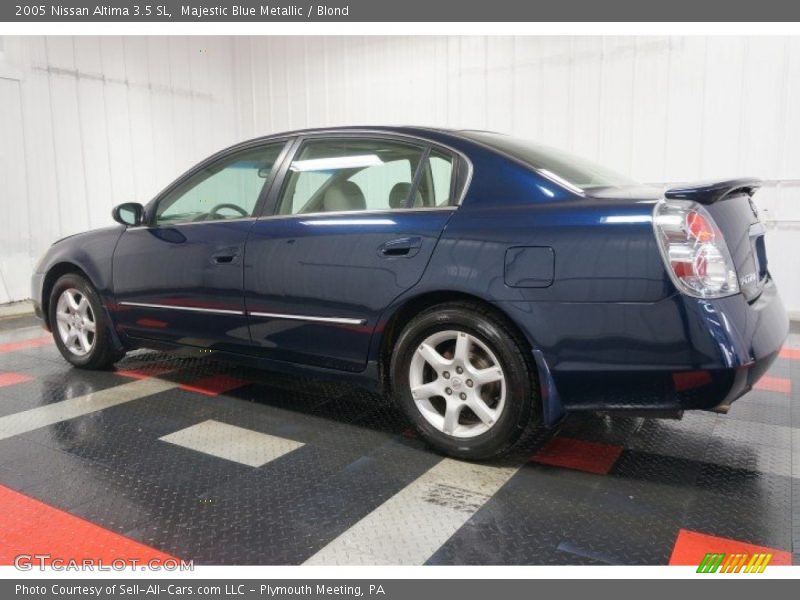Majestic Blue Metallic / Blond 2005 Nissan Altima 3.5 SL