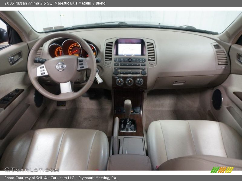  2005 Altima 3.5 SL Blond Interior