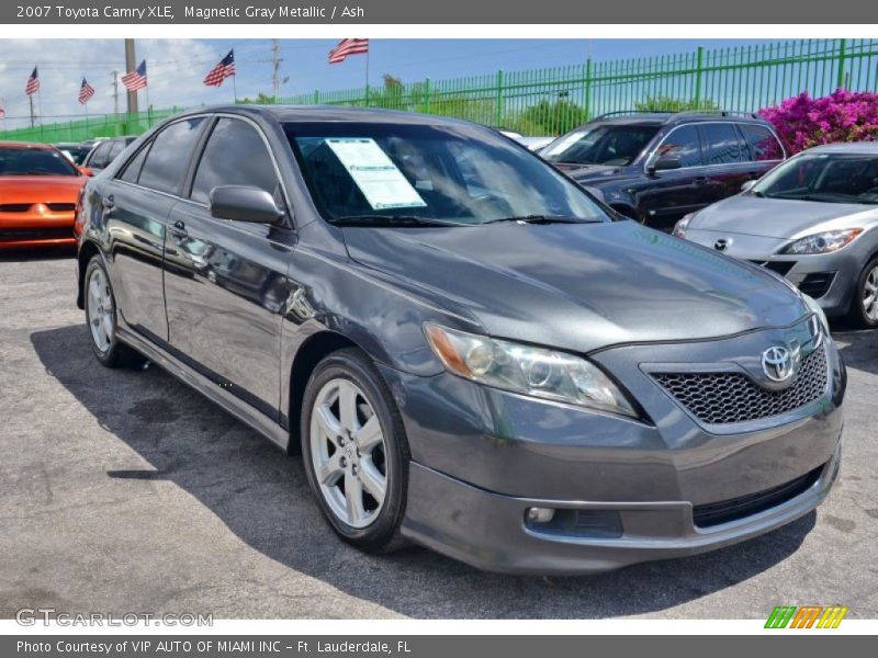 Magnetic Gray Metallic / Ash 2007 Toyota Camry XLE