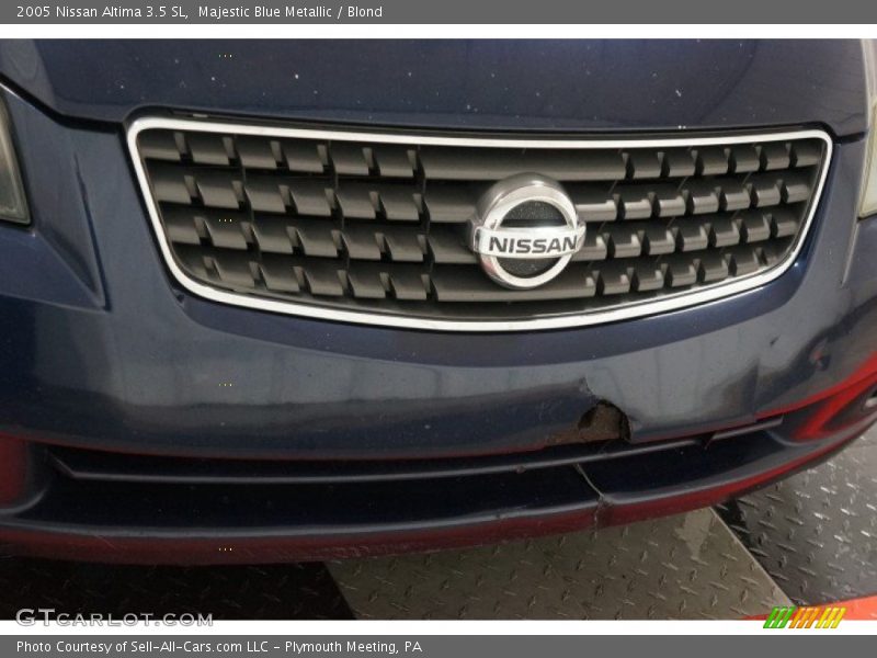 Majestic Blue Metallic / Blond 2005 Nissan Altima 3.5 SL