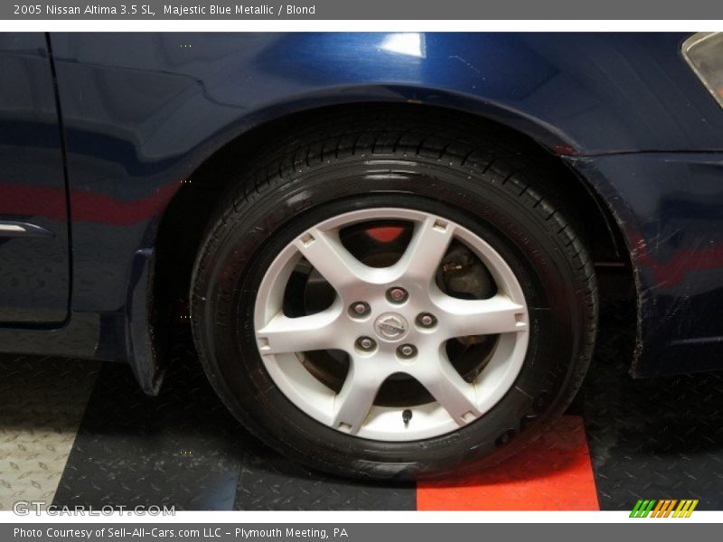 Majestic Blue Metallic / Blond 2005 Nissan Altima 3.5 SL