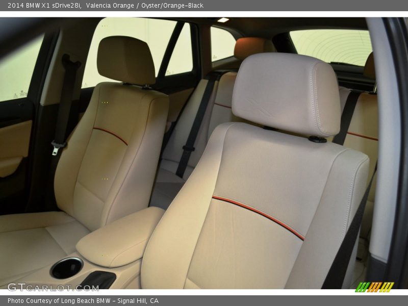 Valencia Orange / Oyster/Orange-Black 2014 BMW X1 sDrive28i