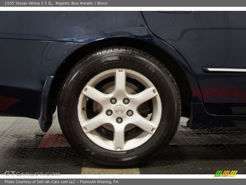 Majestic Blue Metallic / Blond 2005 Nissan Altima 3.5 SL