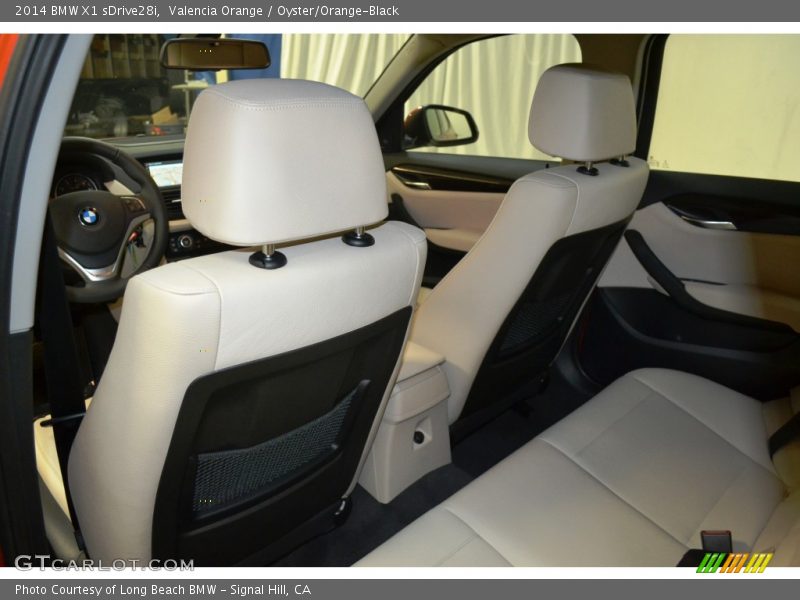 Valencia Orange / Oyster/Orange-Black 2014 BMW X1 sDrive28i