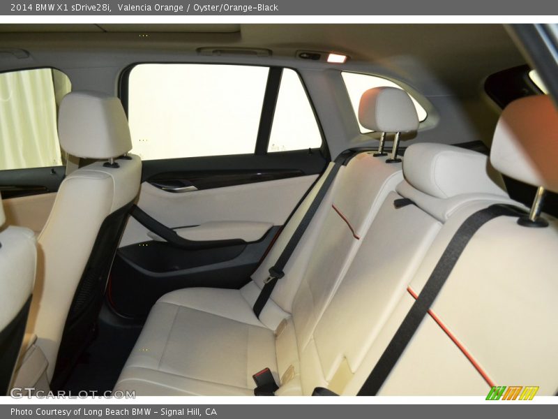 Valencia Orange / Oyster/Orange-Black 2014 BMW X1 sDrive28i
