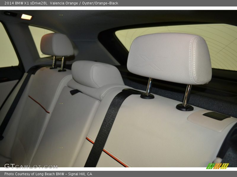 Valencia Orange / Oyster/Orange-Black 2014 BMW X1 sDrive28i