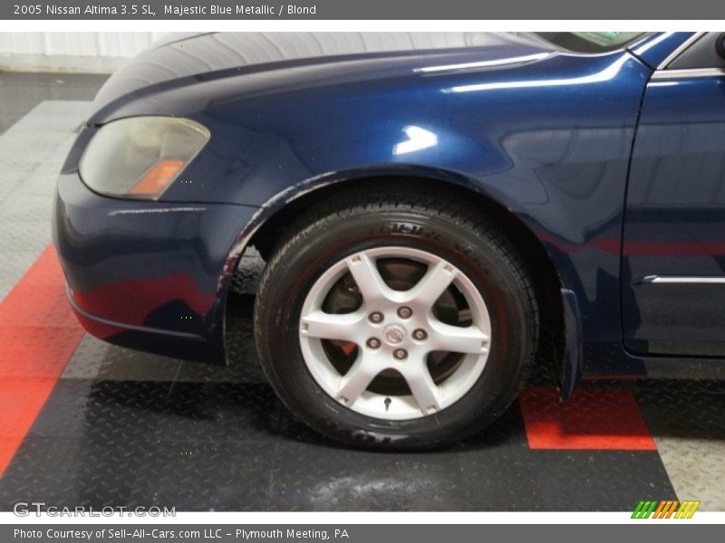 Majestic Blue Metallic / Blond 2005 Nissan Altima 3.5 SL
