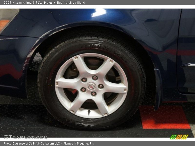 Majestic Blue Metallic / Blond 2005 Nissan Altima 3.5 SL