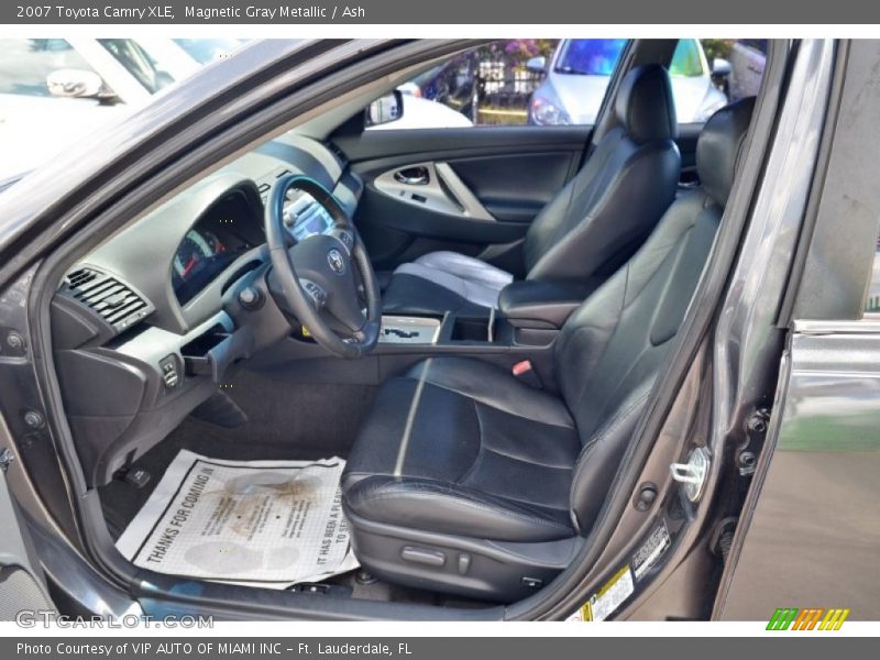  2007 Camry XLE Ash Interior