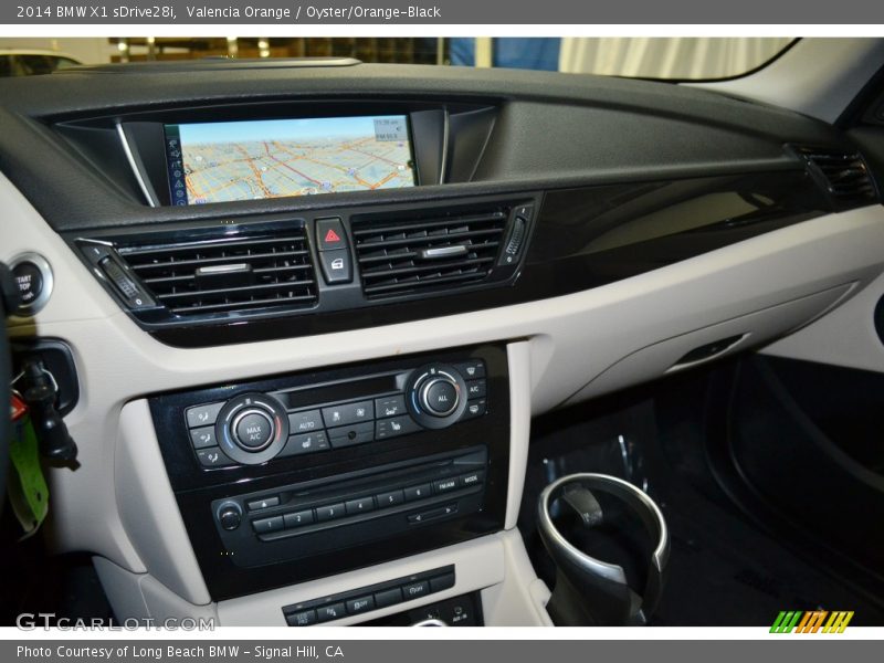 Valencia Orange / Oyster/Orange-Black 2014 BMW X1 sDrive28i