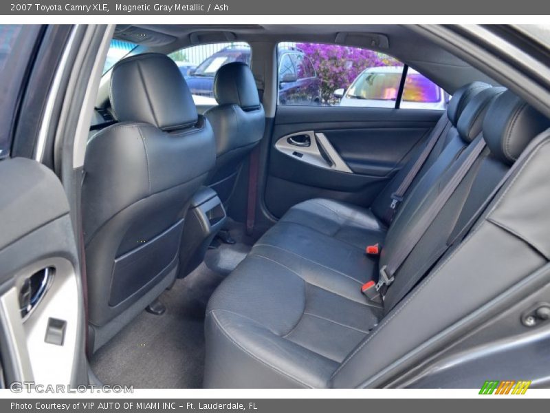 Rear Seat of 2007 Camry XLE