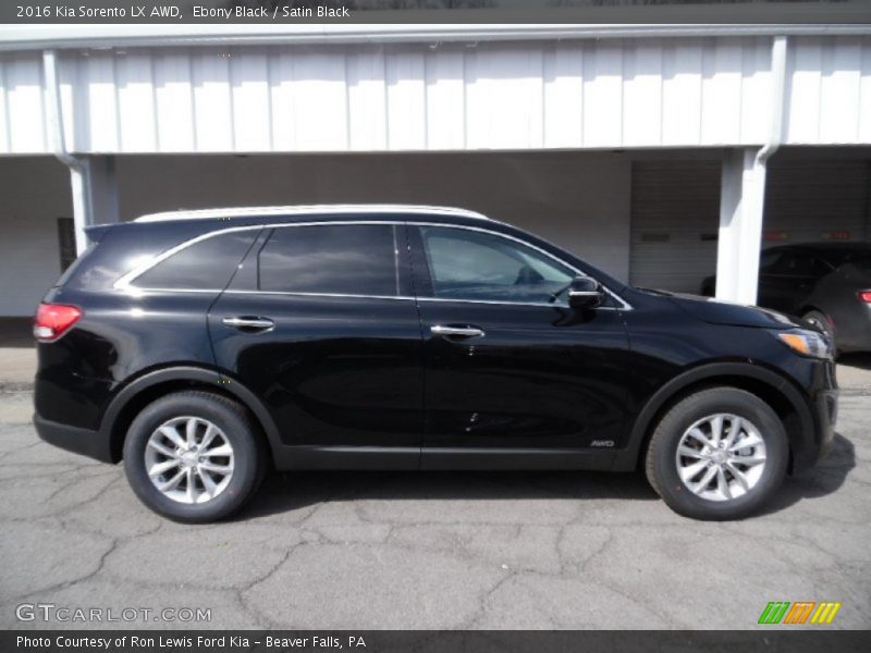  2016 Sorento LX AWD Ebony Black
