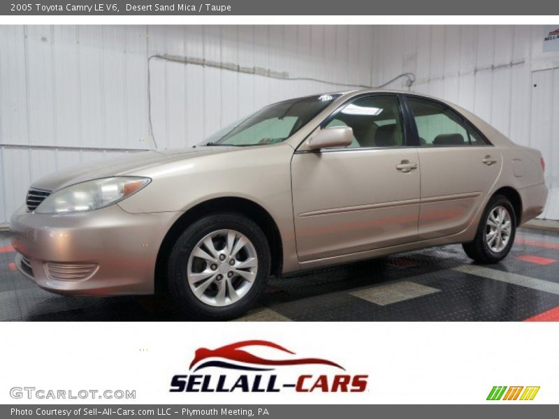 Desert Sand Mica / Taupe 2005 Toyota Camry LE V6