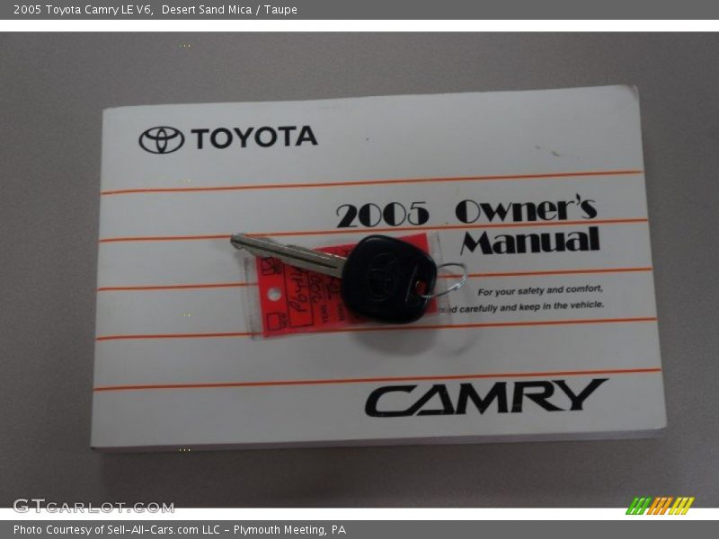 Desert Sand Mica / Taupe 2005 Toyota Camry LE V6