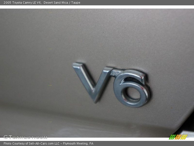 Desert Sand Mica / Taupe 2005 Toyota Camry LE V6