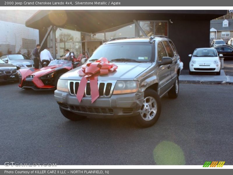 Silverstone Metallic / Agate 2000 Jeep Grand Cherokee Laredo 4x4