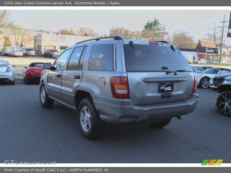 Silverstone Metallic / Agate 2000 Jeep Grand Cherokee Laredo 4x4