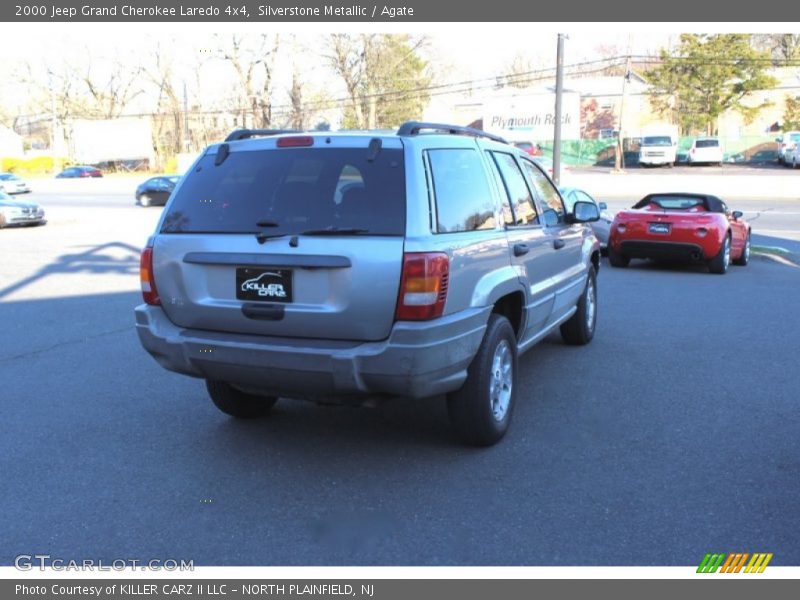 Silverstone Metallic / Agate 2000 Jeep Grand Cherokee Laredo 4x4