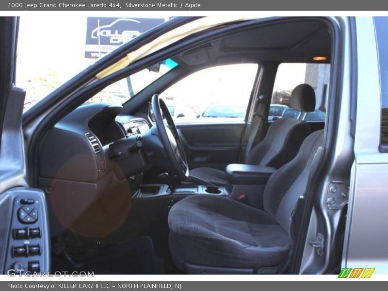 Silverstone Metallic / Agate 2000 Jeep Grand Cherokee Laredo 4x4