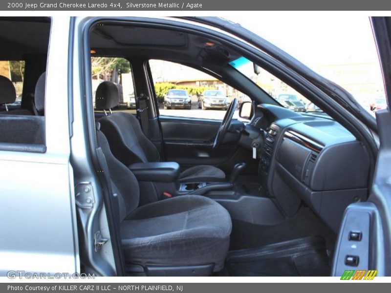 Silverstone Metallic / Agate 2000 Jeep Grand Cherokee Laredo 4x4