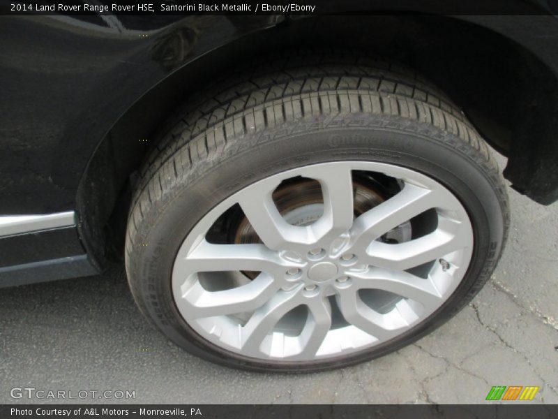 Santorini Black Metallic / Ebony/Ebony 2014 Land Rover Range Rover HSE