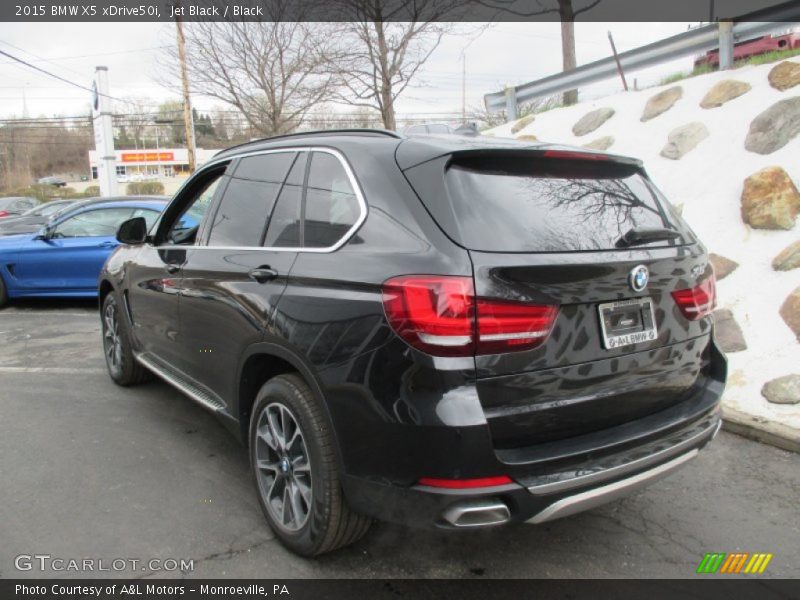 Jet Black / Black 2015 BMW X5 xDrive50i