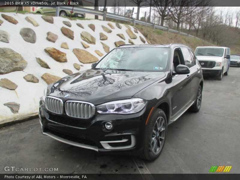 Jet Black / Black 2015 BMW X5 xDrive50i