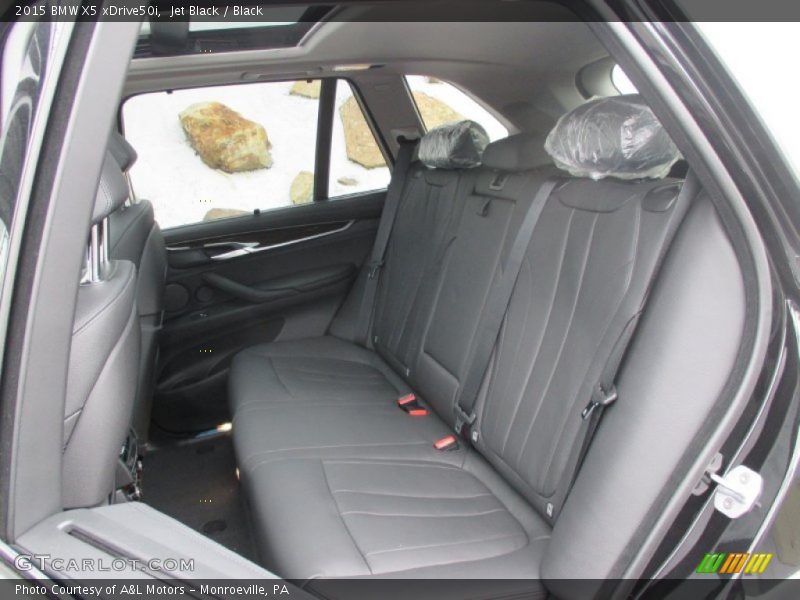 Rear Seat of 2015 X5 xDrive50i