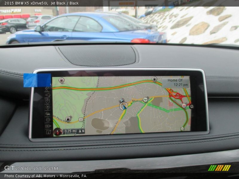 Navigation of 2015 X5 xDrive50i