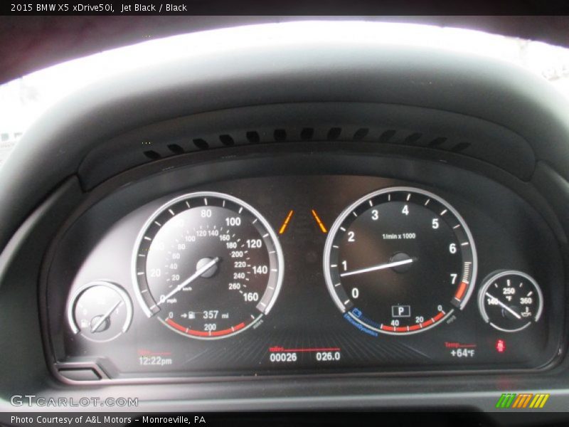  2015 X5 xDrive50i xDrive50i Gauges
