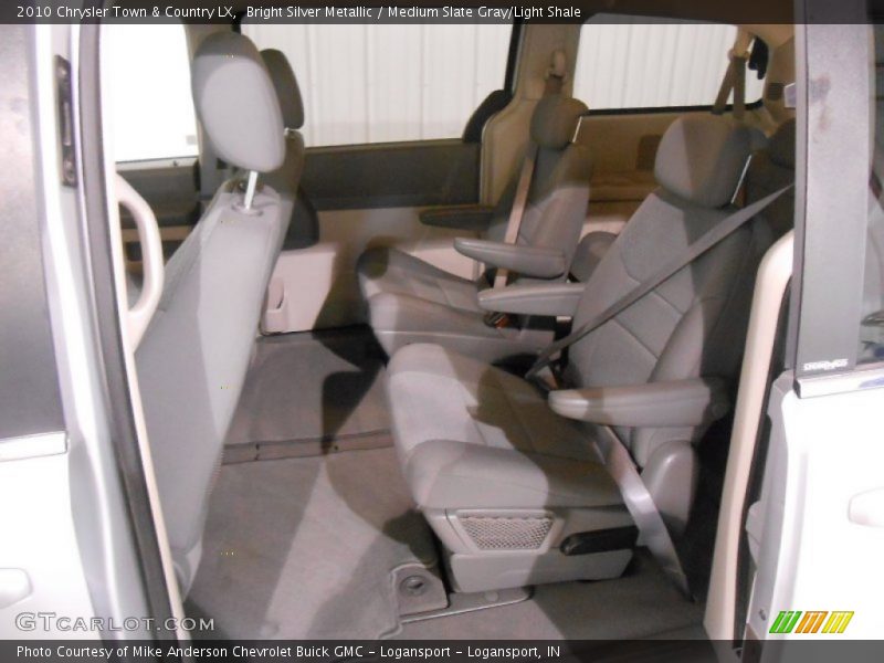 Bright Silver Metallic / Medium Slate Gray/Light Shale 2010 Chrysler Town & Country LX