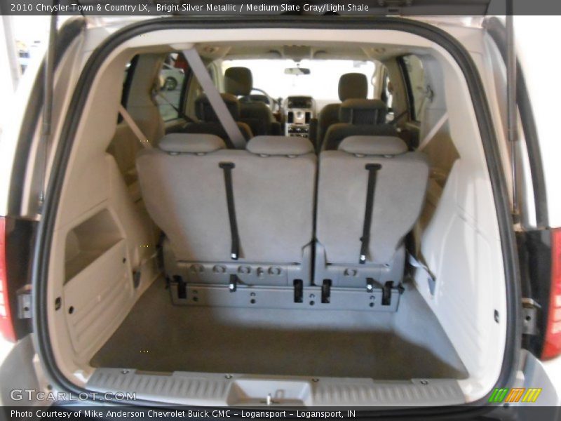 Bright Silver Metallic / Medium Slate Gray/Light Shale 2010 Chrysler Town & Country LX