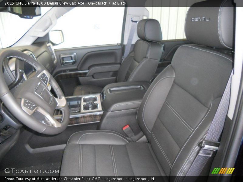 Front Seat of 2015 Sierra 1500 Denali Crew Cab 4x4
