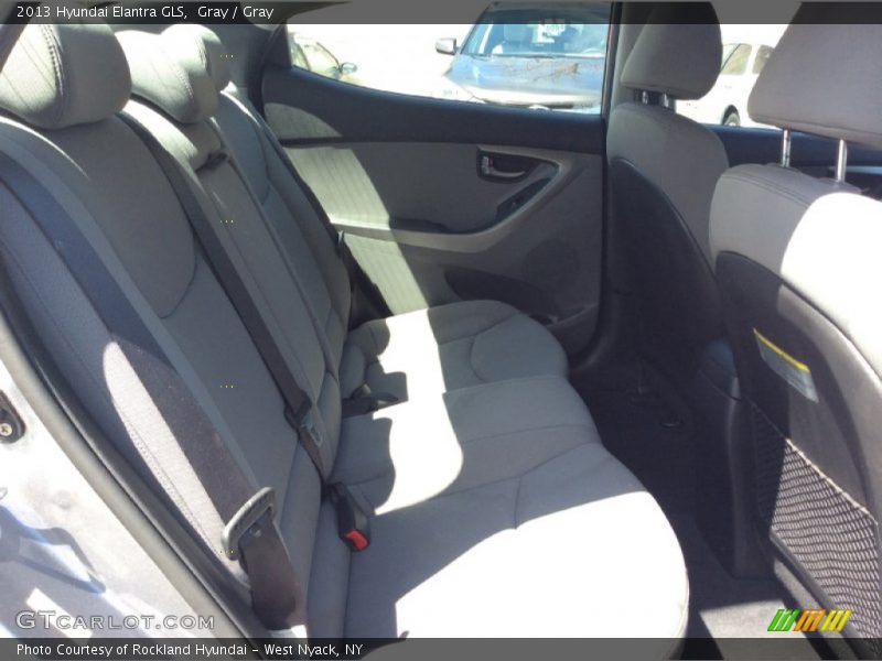 Gray / Gray 2013 Hyundai Elantra GLS