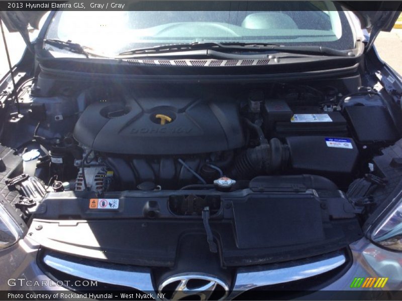 Gray / Gray 2013 Hyundai Elantra GLS