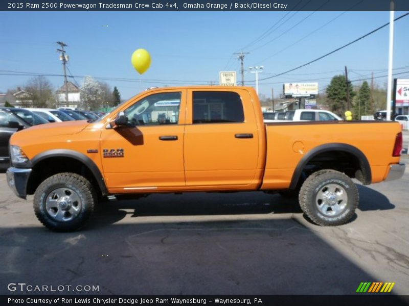  2015 2500 Powerwagon Tradesman Crew Cab 4x4 Omaha Orange