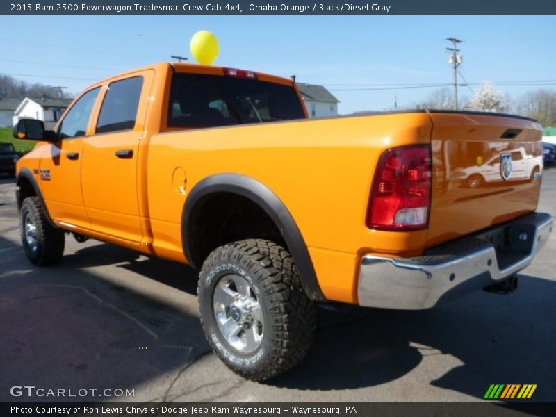  2015 2500 Powerwagon Tradesman Crew Cab 4x4 Omaha Orange