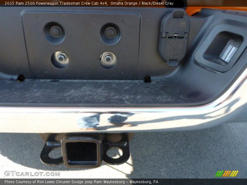 Omaha Orange / Black/Diesel Gray 2015 Ram 2500 Powerwagon Tradesman Crew Cab 4x4
