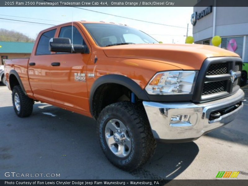 Front 3/4 View of 2015 2500 Powerwagon Tradesman Crew Cab 4x4