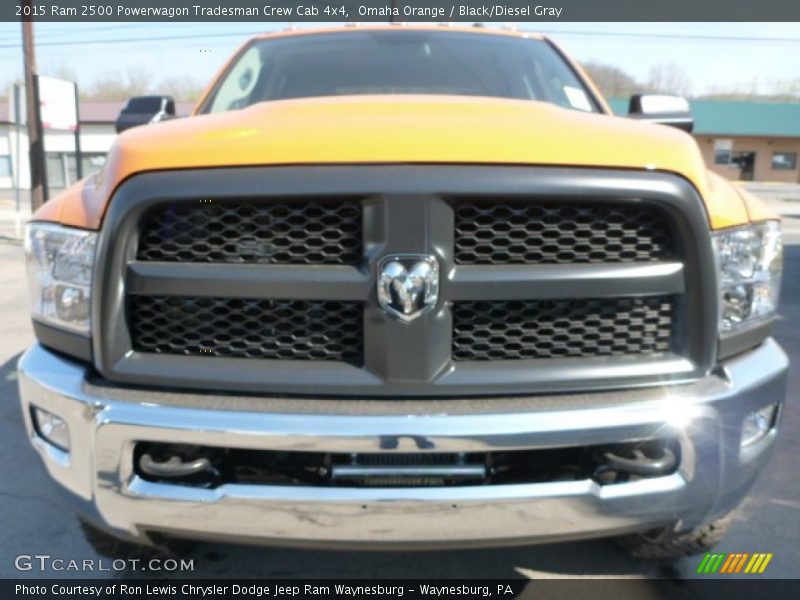 Omaha Orange / Black/Diesel Gray 2015 Ram 2500 Powerwagon Tradesman Crew Cab 4x4