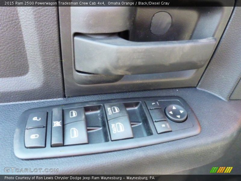 Omaha Orange / Black/Diesel Gray 2015 Ram 2500 Powerwagon Tradesman Crew Cab 4x4