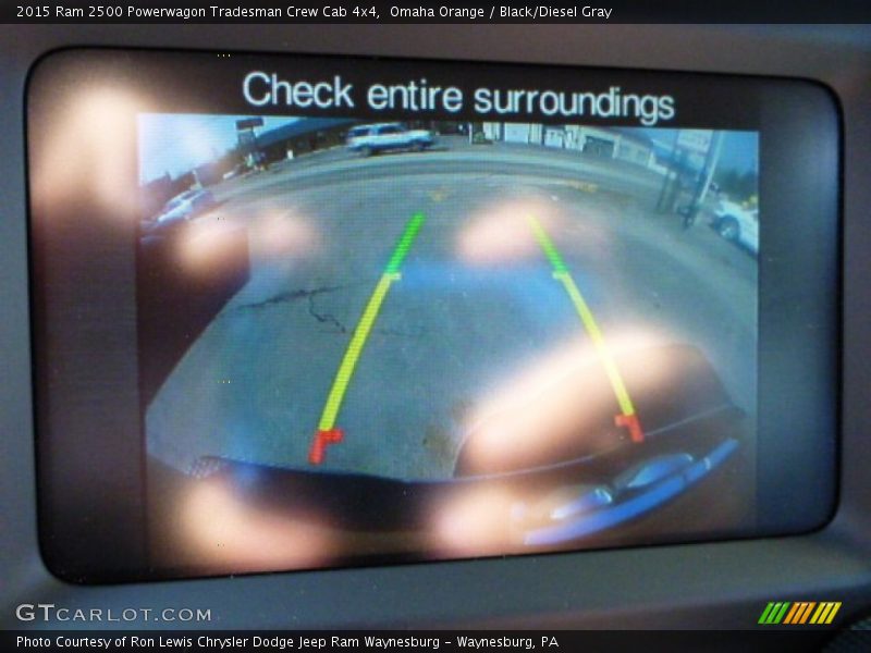 Omaha Orange / Black/Diesel Gray 2015 Ram 2500 Powerwagon Tradesman Crew Cab 4x4