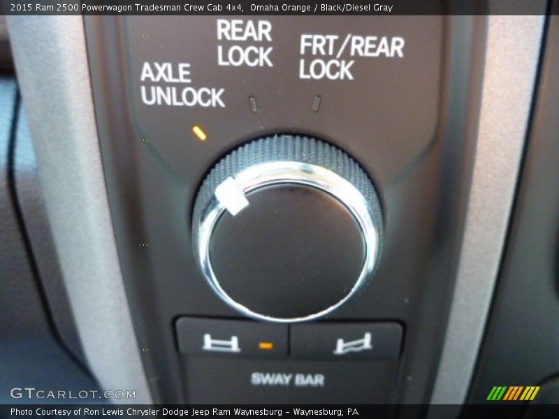 Controls of 2015 2500 Powerwagon Tradesman Crew Cab 4x4