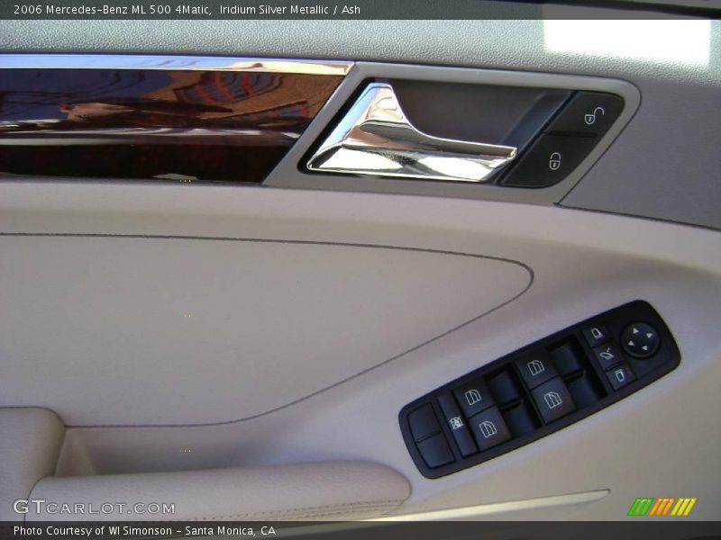 Iridium Silver Metallic / Ash 2006 Mercedes-Benz ML 500 4Matic