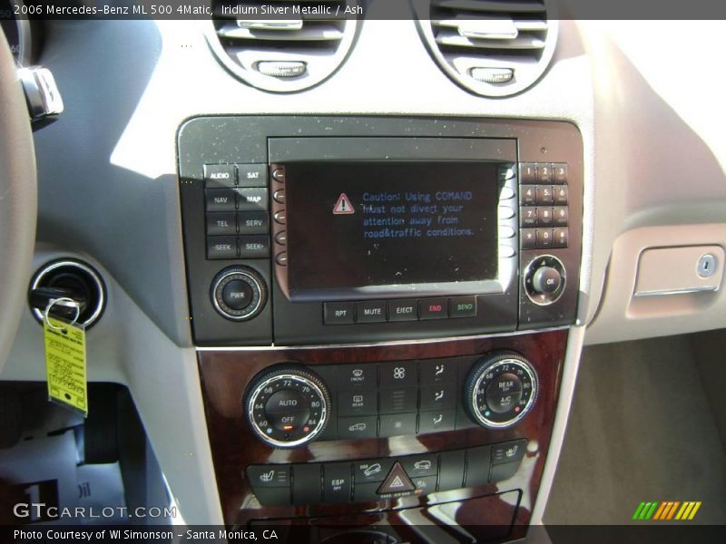 Iridium Silver Metallic / Ash 2006 Mercedes-Benz ML 500 4Matic