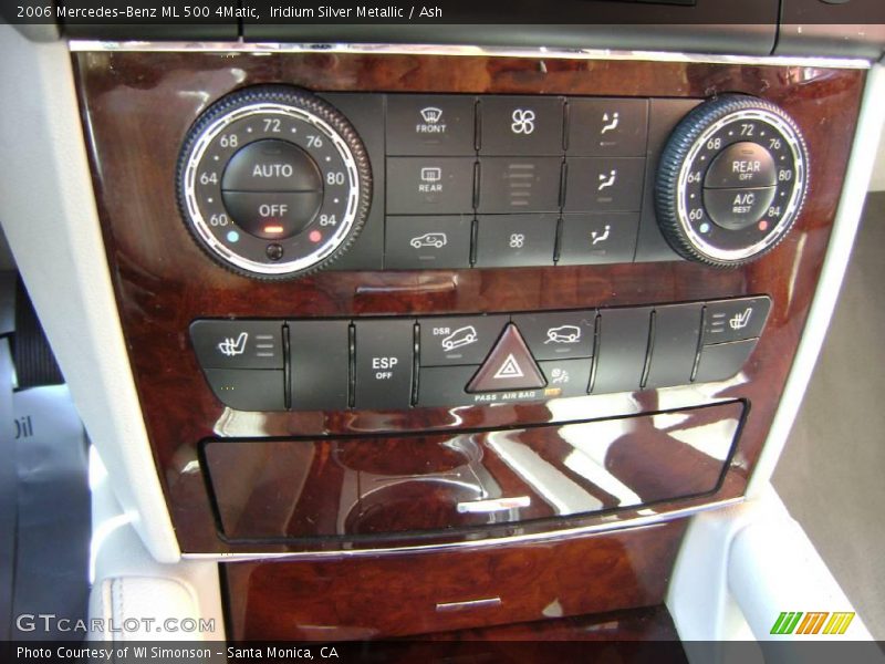 Iridium Silver Metallic / Ash 2006 Mercedes-Benz ML 500 4Matic