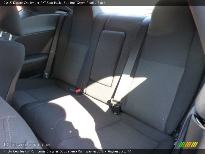 Sublime Green Pearl / Black 2015 Dodge Challenger R/T Scat Pack